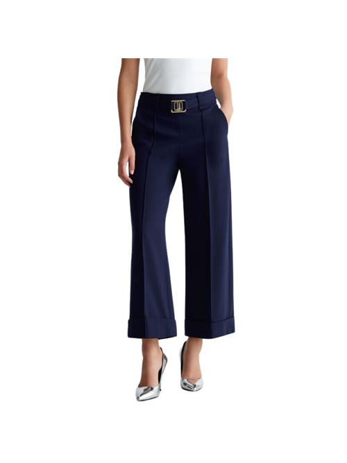 Pantaloni cropped con cintura Liu Jo | CF4305J1857.94028